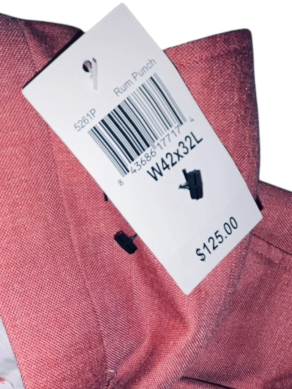 Paisley & Gray Men's Dress Pants in Dusty Rose